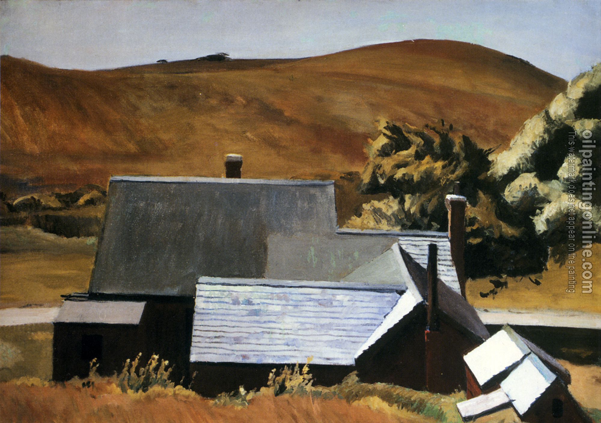 Hopper, Edward - Burlys Cobbs House South Truro